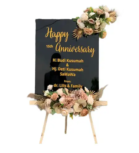 Papan Bunga Akrilik Wonopringgo
